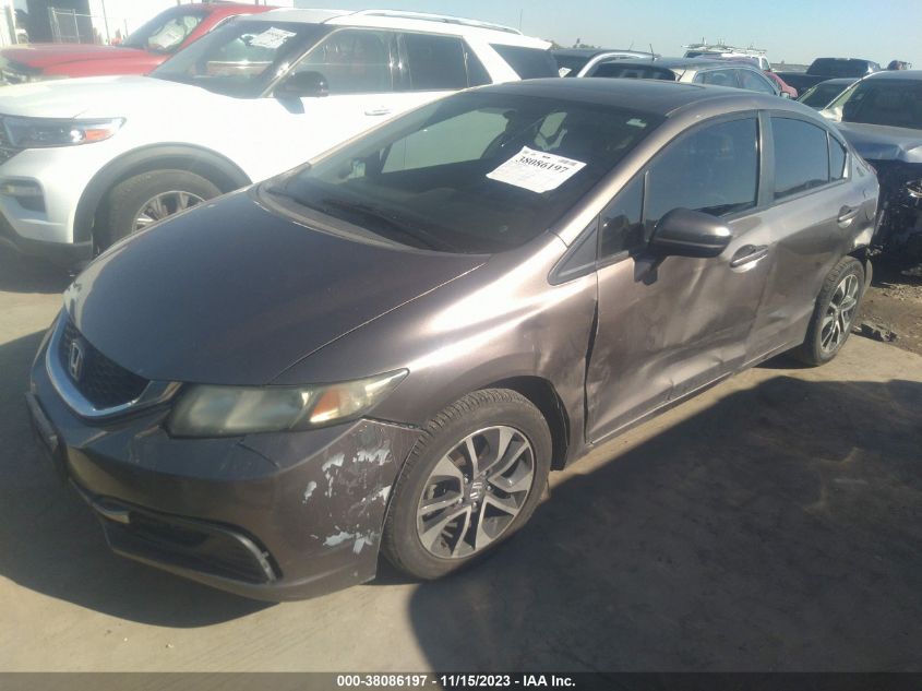 2014 Honda Civic Ex VIN: 19XFB2F82EE005096 Lot: 38086197