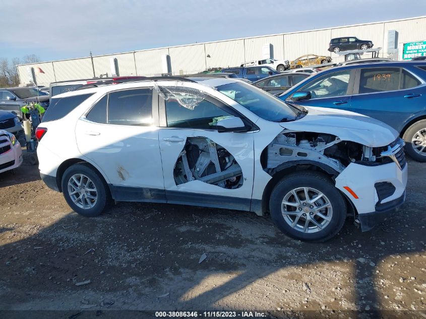 2022 Chevrolet Equinox Lt VIN: 2GNAXUEV0N6113545 Lot: 38086346