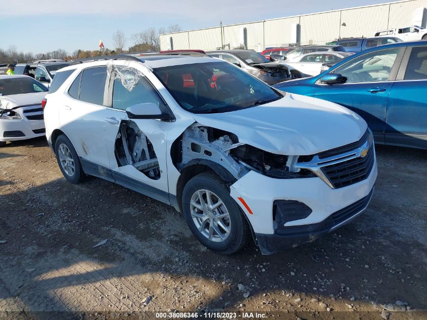 2022 Chevrolet Equinox Lt VIN: 2GNAXUEV0N6113545 Lot: 38086346