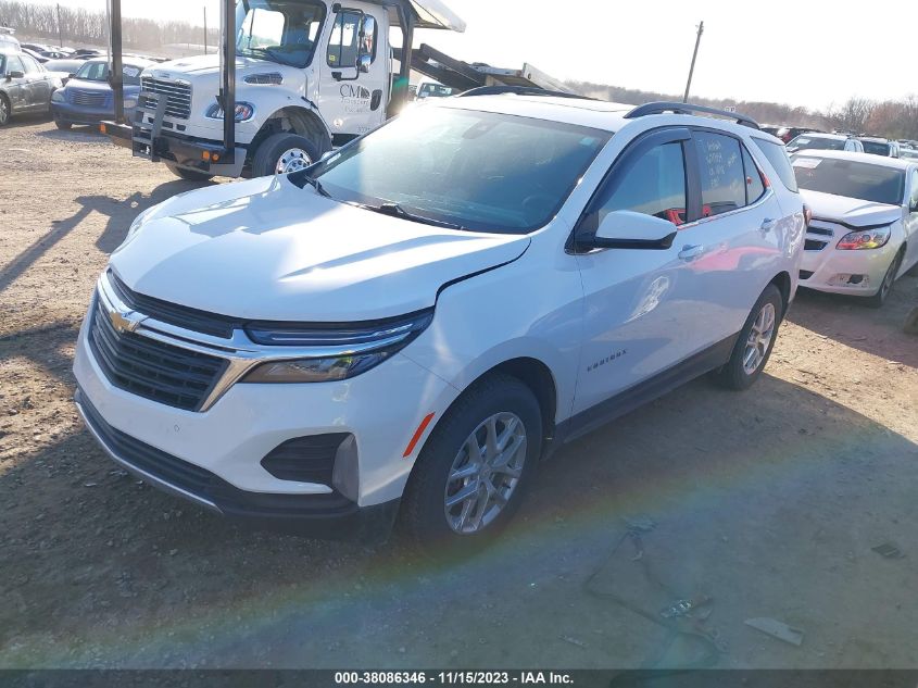 2022 Chevrolet Equinox Lt VIN: 2GNAXUEV0N6113545 Lot: 38086346