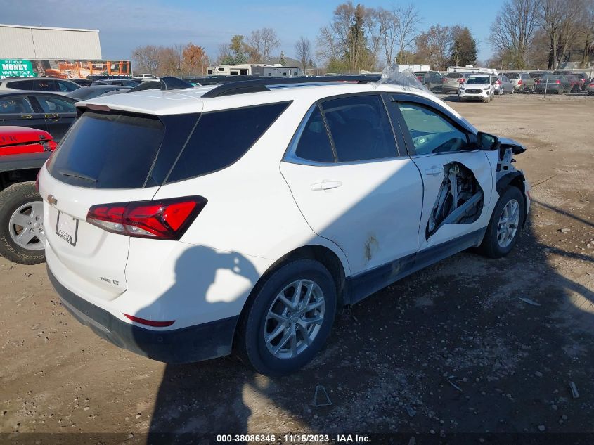 2022 Chevrolet Equinox Lt VIN: 2GNAXUEV0N6113545 Lot: 38086346