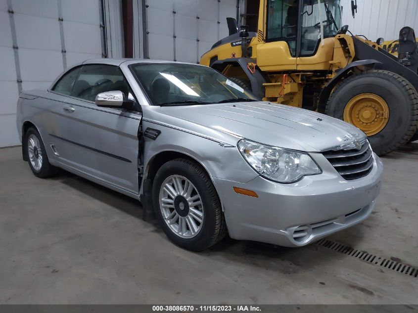 2008 Chrysler Sebring Touring VIN: 1C3LC55R18N255526 Lot: 38086570