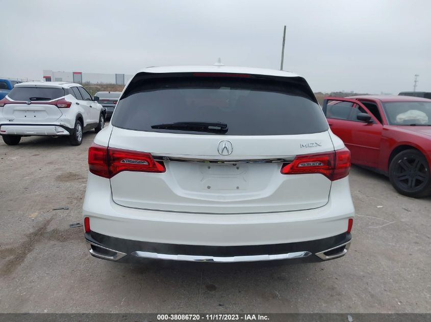 2019 Acura Mdx Standard VIN: 5J8YD3H34KL005244 Lot: 38086720