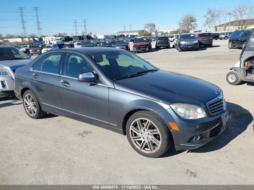 2009 Mercedes-Benz C 300 Luxury 4Matic VIN: WDDGF81X19R058656 Lot: 38086875