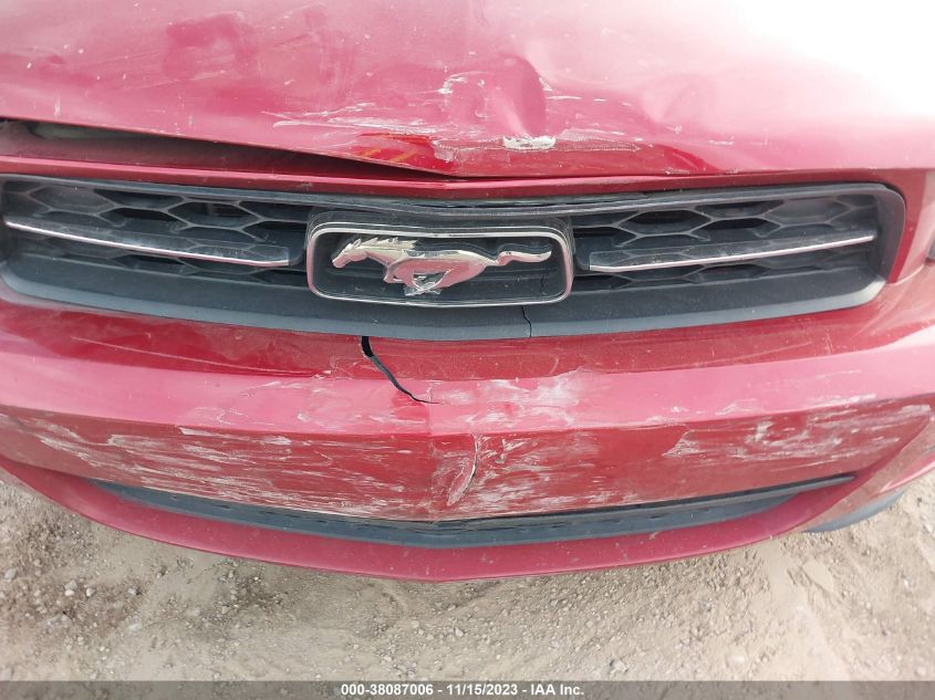 2012 Ford Mustang V6 Premium VIN: 1ZVBP8EM8C5218299 Lot: 38087006