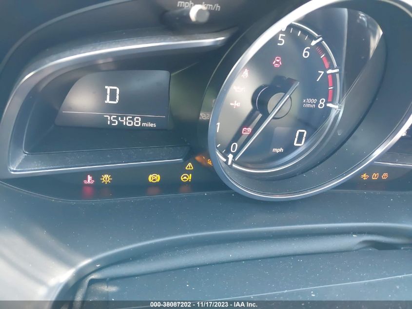 2018 Mazda Mazda3 Grand Touring VIN: 3MZBN1M30JM166227 Lot: 38087202