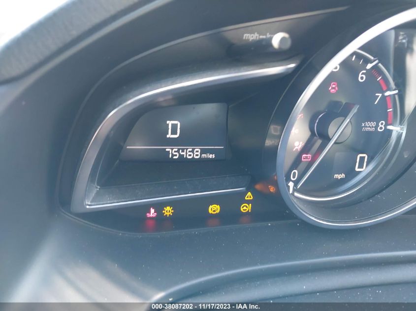 2018 Mazda Mazda3 Grand Touring VIN: 3MZBN1M30JM166227 Lot: 38087202