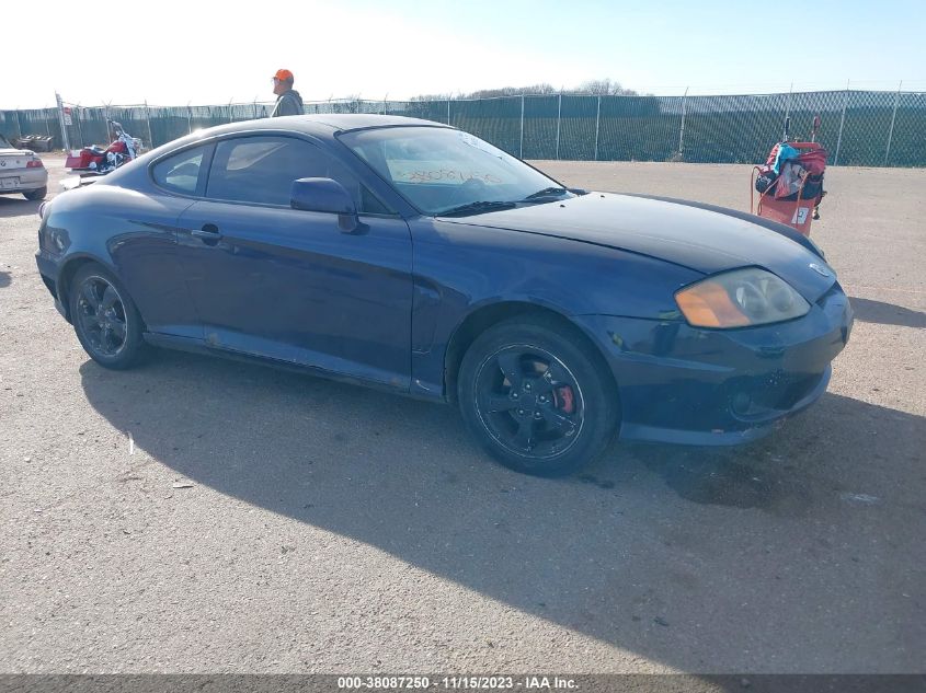 2003 Hyundai Tiburon Gt VIN: KMHHN65F93U071291 Lot: 38087250