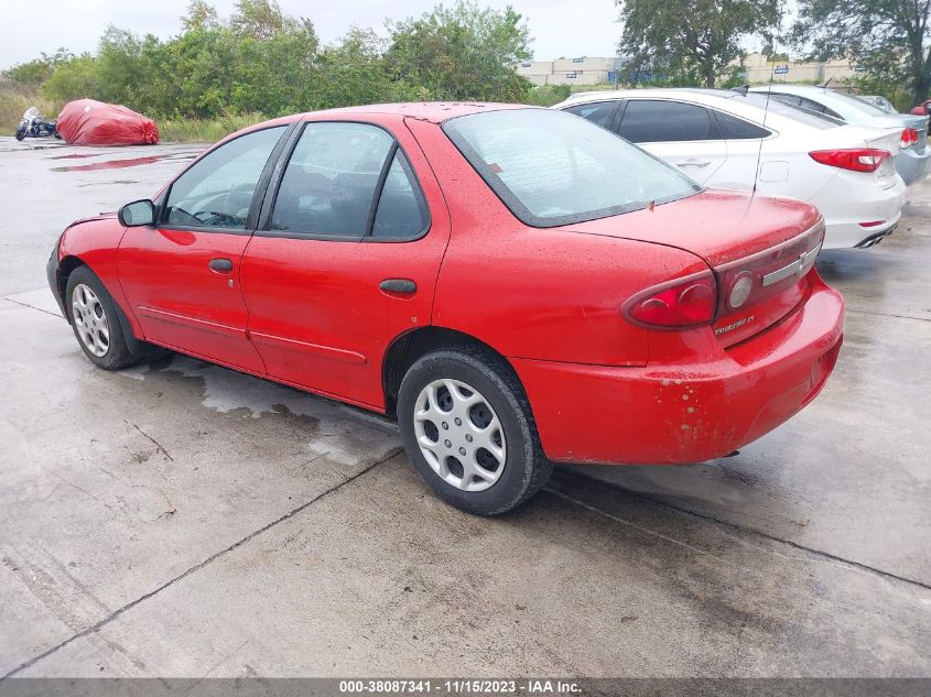 2003 Chevrolet Cavalier Ls VIN: 1G1JF52F037144136 Lot: 38087341