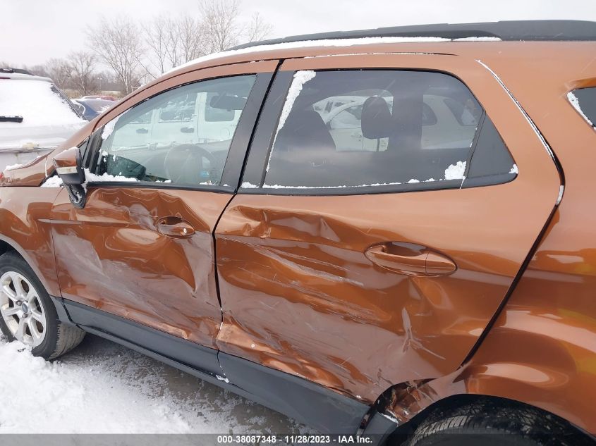 2018 Ford Ecosport Se VIN: MAJ6P1UL6JC170532 Lot: 38087348