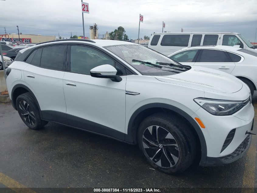 2022 Volkswagen Id.4 Awd Pro VIN: WVGJNPE25NP071830 Lot: 38087384