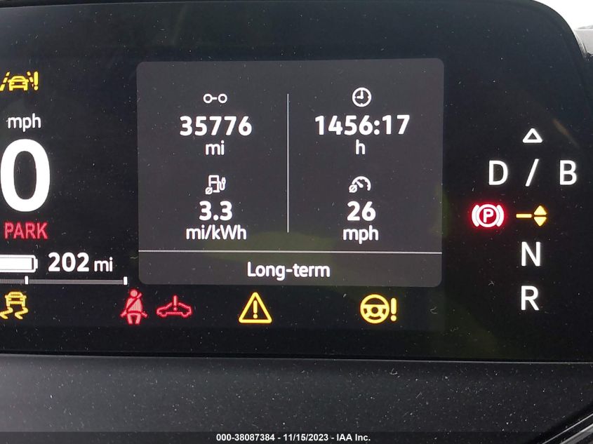 2022 Volkswagen Id.4 Awd Pro VIN: WVGJNPE25NP071830 Lot: 38087384