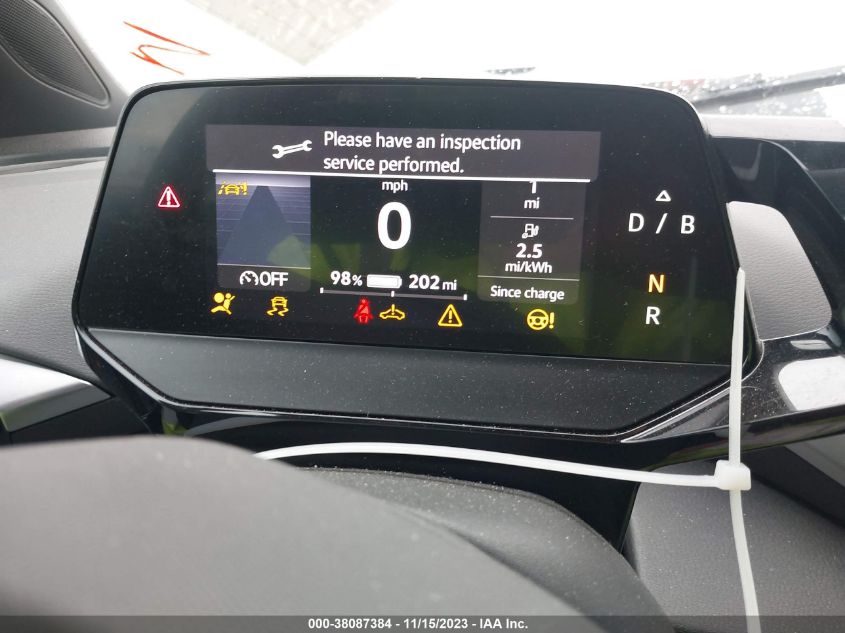 2022 Volkswagen Id.4 Awd Pro VIN: WVGJNPE25NP071830 Lot: 38087384