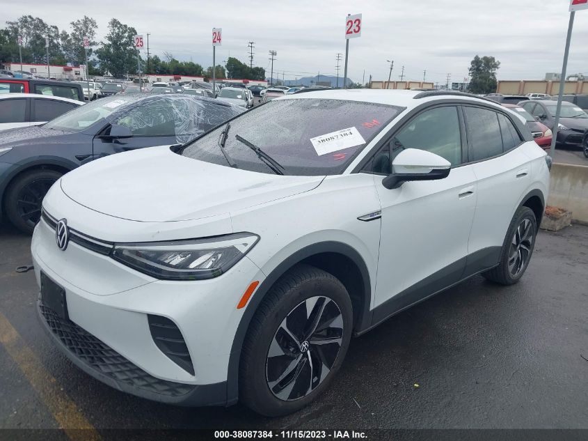 2022 Volkswagen Id.4 Awd Pro VIN: WVGJNPE25NP071830 Lot: 38087384