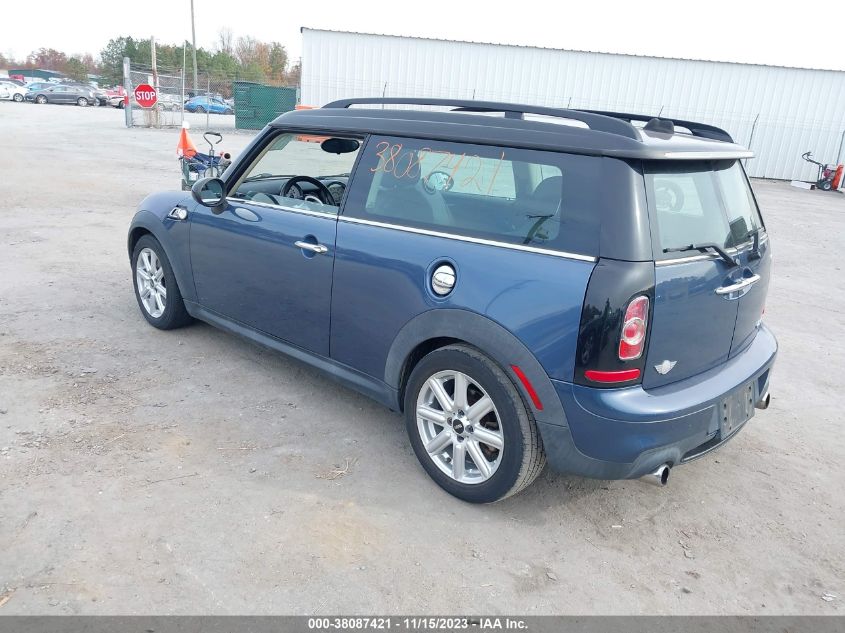 2011 Mini Cooper S Clubman S VIN: WMWZG3C58BTY36195 Lot: 38087421