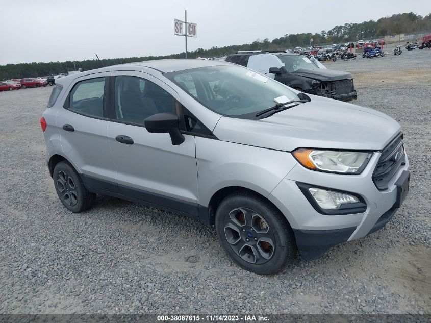 2018 Ford Ecosport S VIN: MAJ3P1RE8JC202006 Lot: 38087615