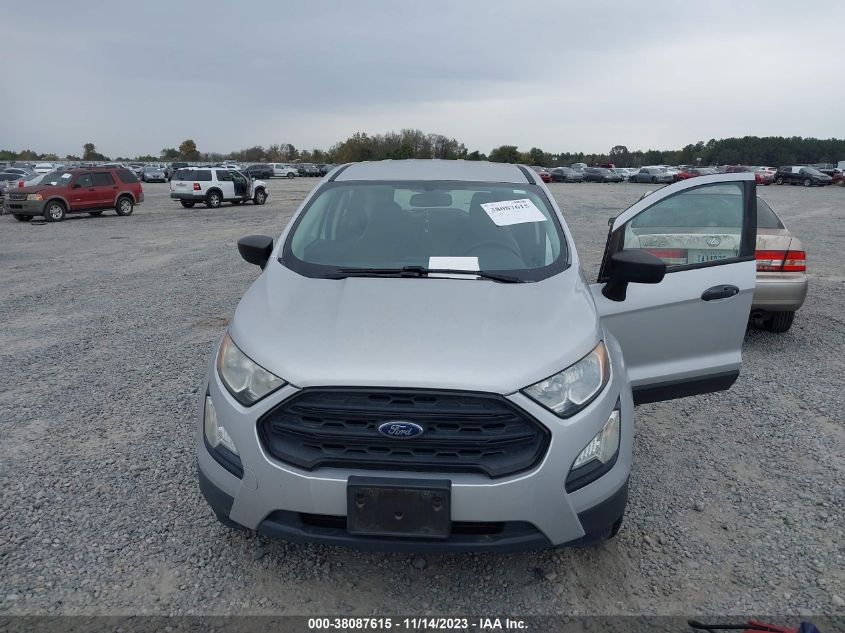 2018 Ford Ecosport S VIN: MAJ3P1RE8JC202006 Lot: 38087615