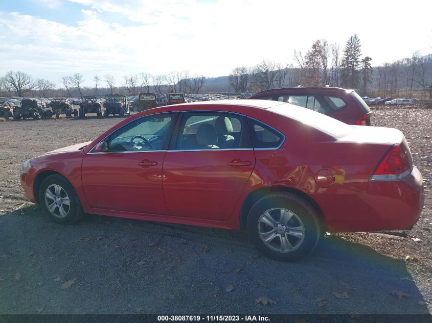 2013 Chevrolet Impala Ls VIN: 2G1WF5E3XD1202159 Lot: 38087619