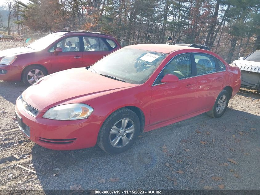 2013 Chevrolet Impala Ls VIN: 2G1WF5E3XD1202159 Lot: 38087619