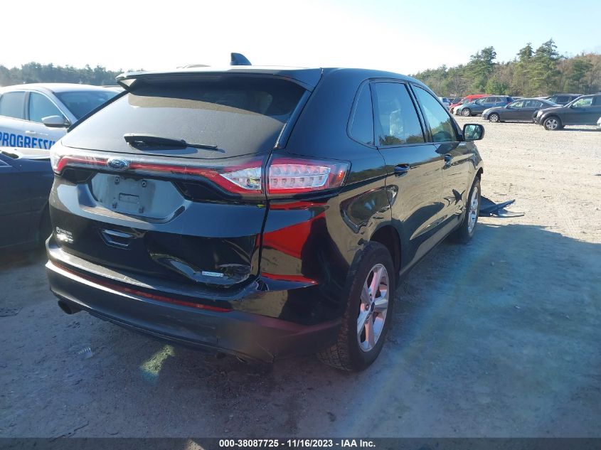 2016 Ford Edge Se VIN: 2FMPK3G92GBB29134 Lot: 38087725