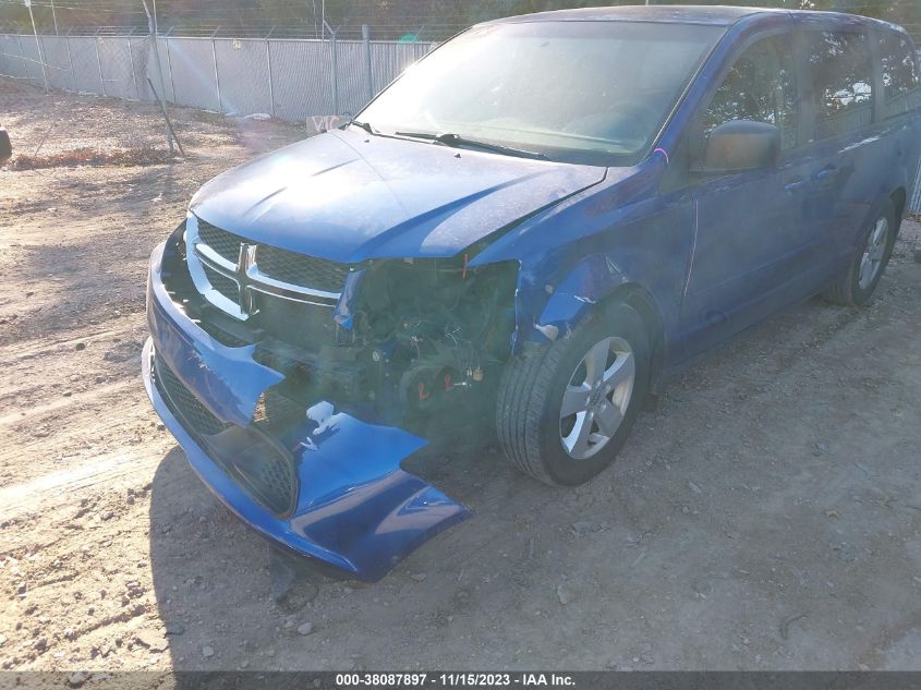 2013 Dodge Grand Caravan Se VIN: 2C4RDGBG5DR663476 Lot: 38087897