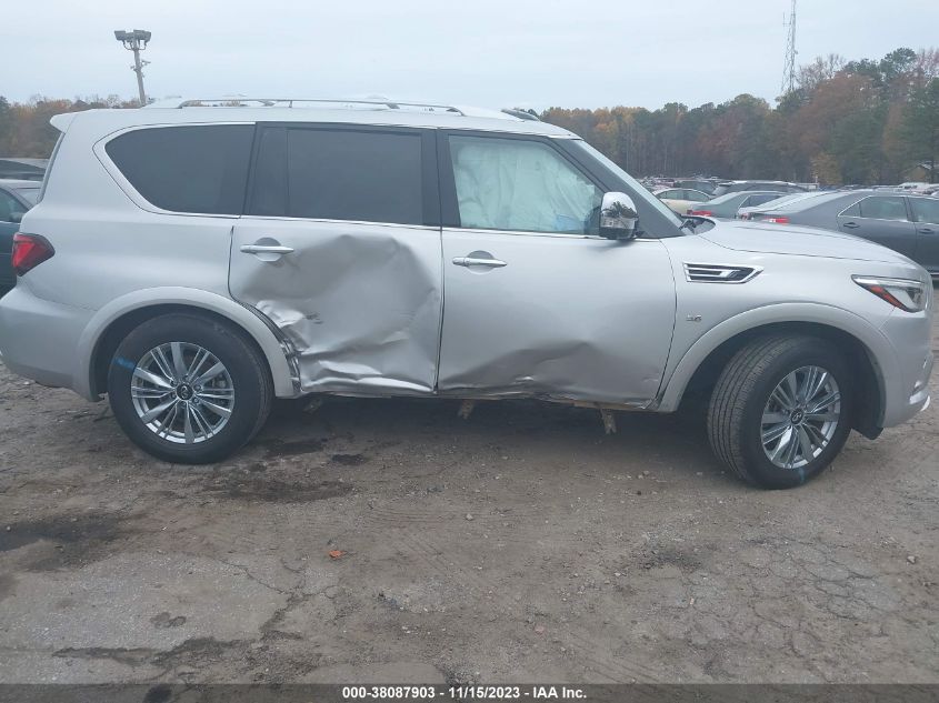 2019 Infiniti Qx80 Luxe VIN: JN8AZ2NF0K9680326 Lot: 38087903