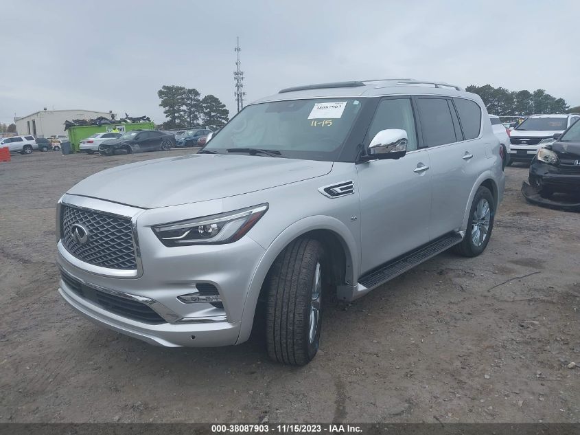 2019 Infiniti Qx80 Luxe VIN: JN8AZ2NF0K9680326 Lot: 38087903