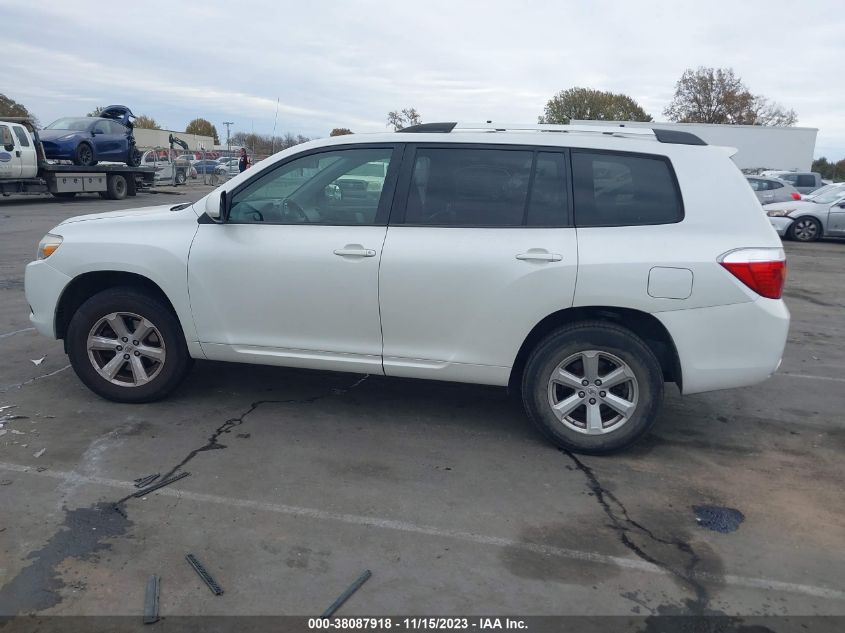 2008 Toyota Highlander Base VIN: JTEDS41A682025751 Lot: 38087918