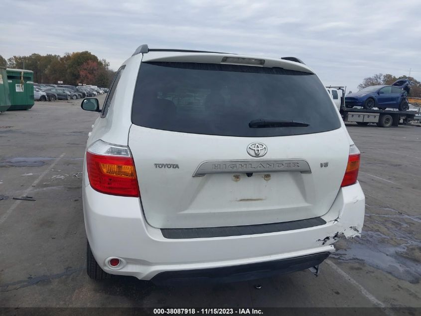 2008 Toyota Highlander Base VIN: JTEDS41A682025751 Lot: 38087918