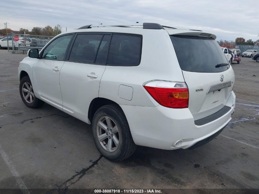 2008 Toyota Highlander Base VIN: JTEDS41A682025751 Lot: 38087918