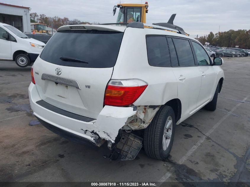 2008 Toyota Highlander Base VIN: JTEDS41A682025751 Lot: 38087918