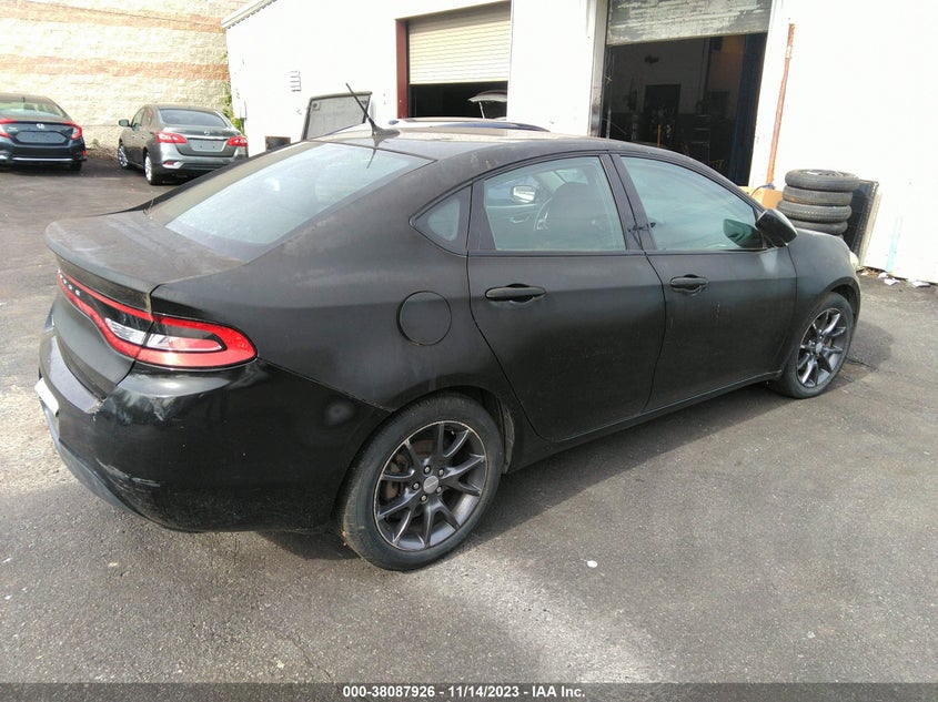 1C3CDFAA2GD585148 2016 Dodge Dart Se