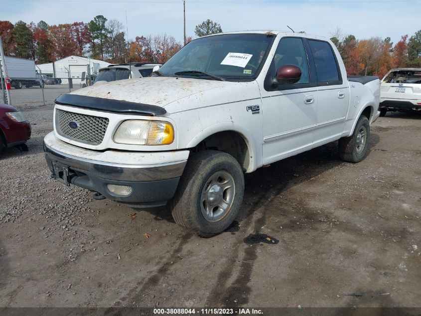 2001 Ford F-150 Supercrew King Ranch/Lariat/Xlt VIN: 1FTRW08L61KE36250 Lot: 38088044