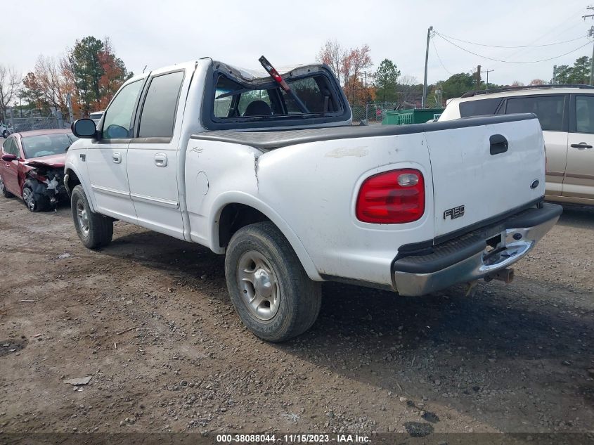 2001 Ford F-150 Supercrew King Ranch/Lariat/Xlt VIN: 1FTRW08L61KE36250 Lot: 38088044