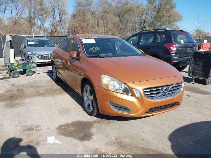 2012 Volvo S60 T5 VIN: YV1622FS2C2024859 Lot: 38088068