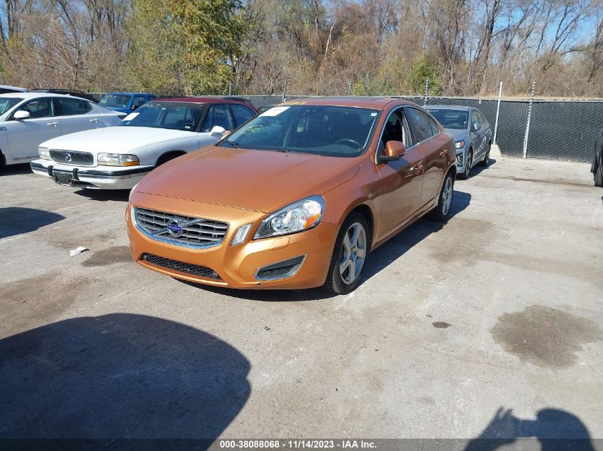 2012 Volvo S60 T5 VIN: YV1622FS2C2024859 Lot: 38088068