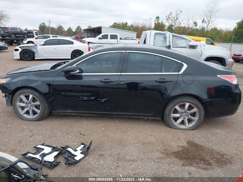 2012 Acura Tl 3.5 VIN: 19UUA8F24CA035825 Lot: 38088085