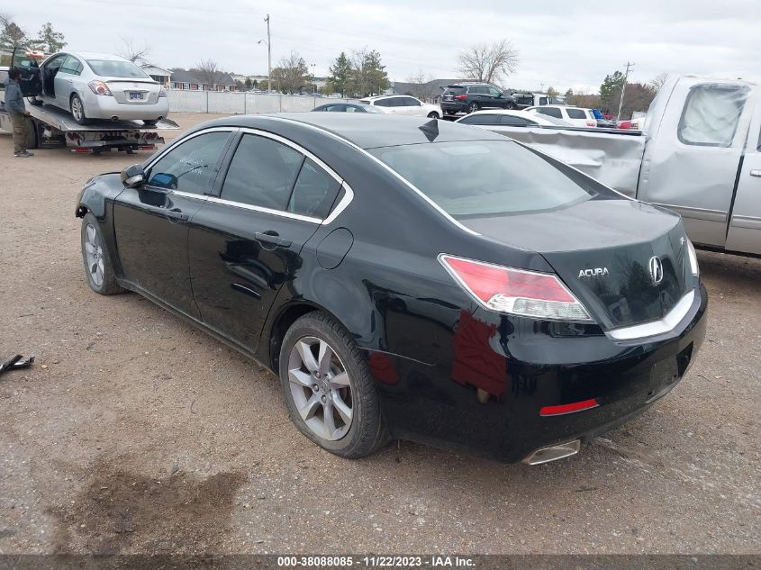 2012 Acura Tl 3.5 VIN: 19UUA8F24CA035825 Lot: 38088085