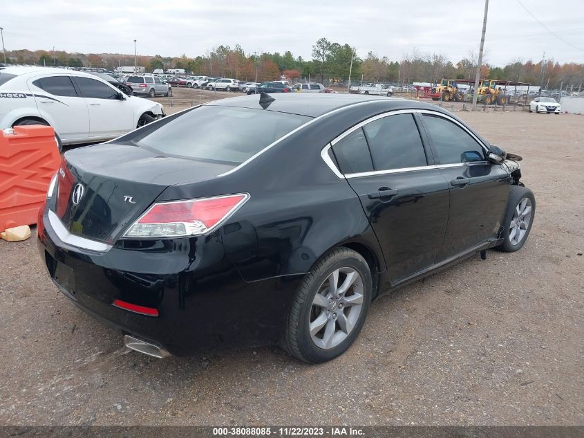 2012 Acura Tl 3.5 VIN: 19UUA8F24CA035825 Lot: 38088085