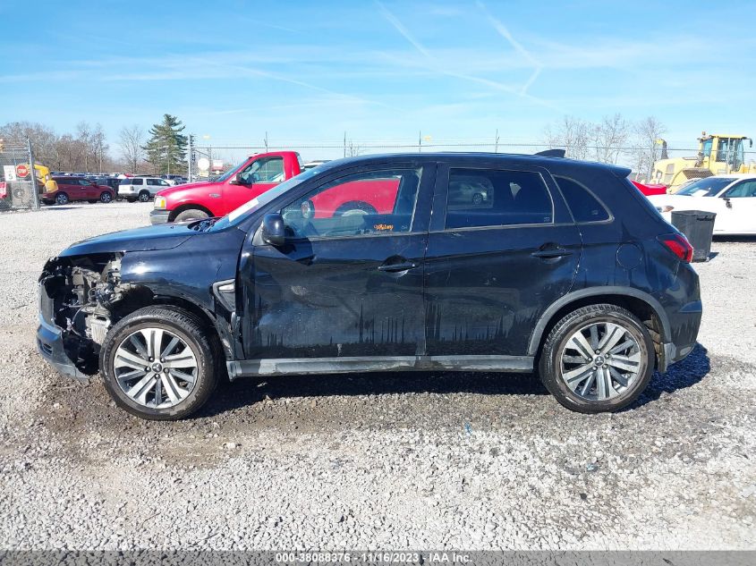 2022 Mitsubishi Outlander Sport 2.0 Be /2.0 Es /2.0 Le /2.0 Se /2.0 Se Special Edition VIN: JA4ARUAUXNU013304 Lot: 38088376