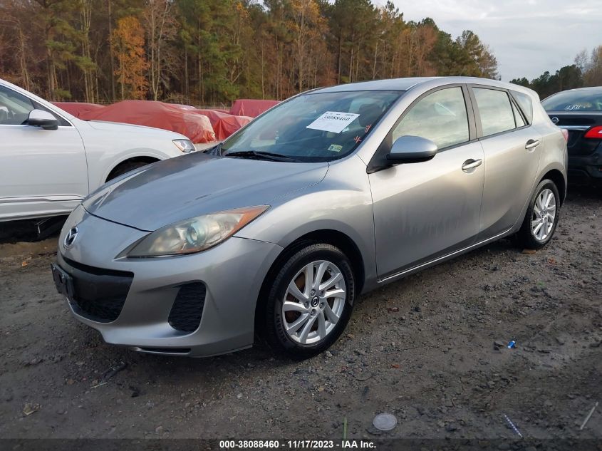 2013 Mazda Mazda3 I Touring VIN: JM1BL1L86D1712035 Lot: 38088460