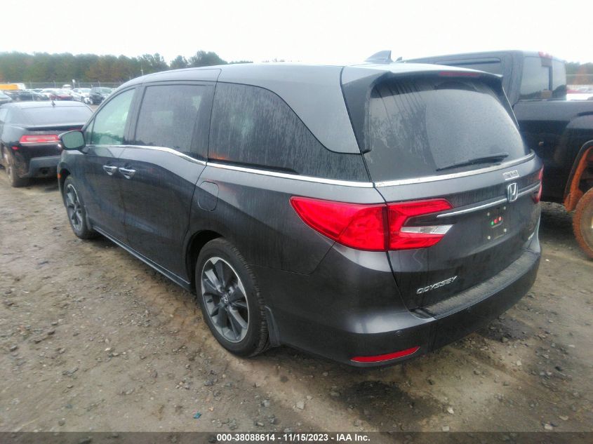 2023 Honda Odyssey Elite VIN: 5NPD84LF0HH080044 Lot: 38088614