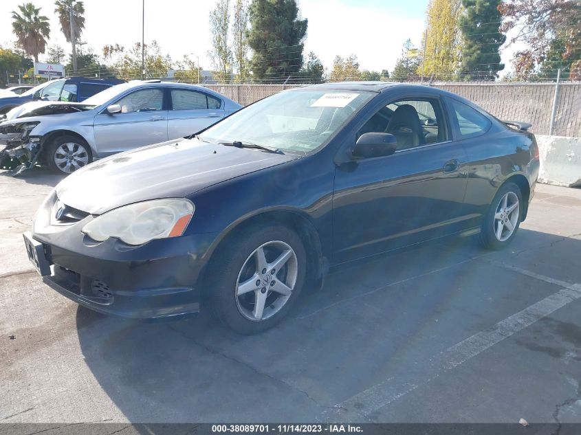 2002 Acura Rsx Type S VIN: JH4DC53052C009729 Lot: 38089701