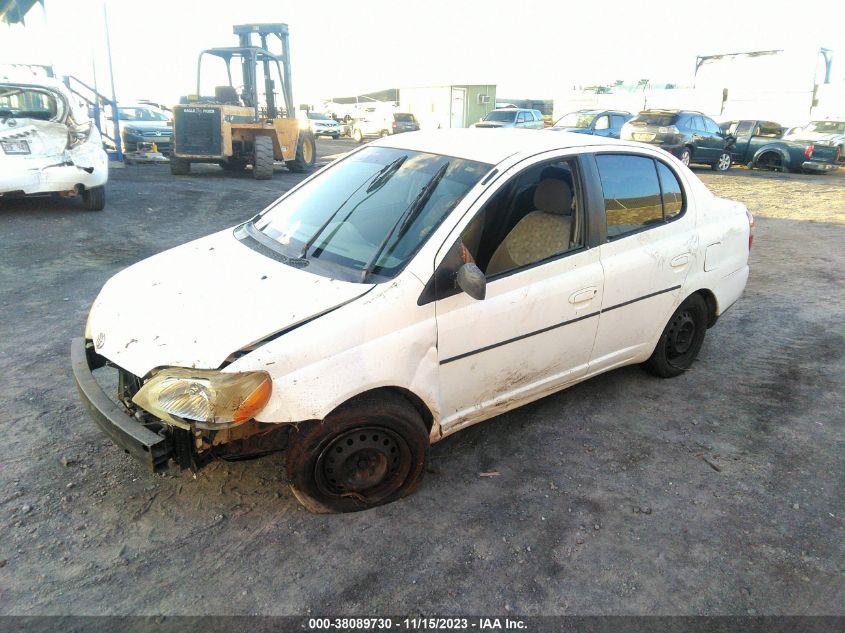 2001 Toyota Echo Base (A4)/Base (M5) VIN: JTDBT123910132852 Lot: 38089730