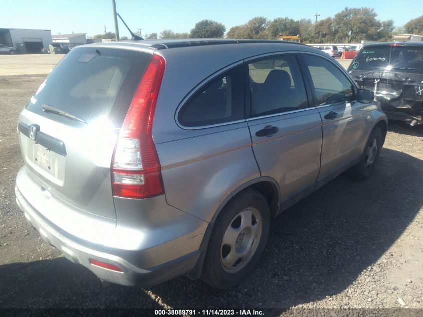 2007 Honda Cr-V Lx VIN: JHLRE38357C027800 Lot: 38089791