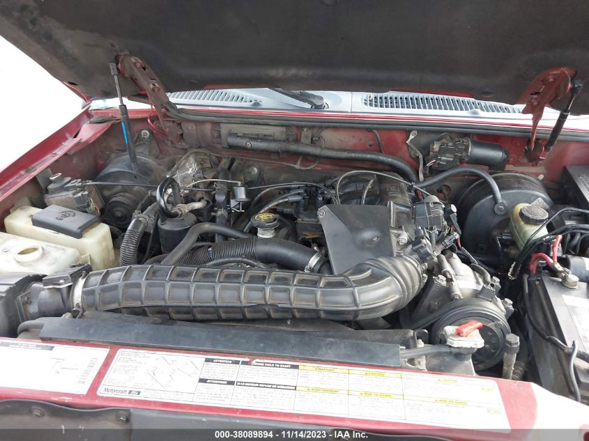 2000 Ford Explorer Xls VIN: 1FMZU62X5YZB83553 Lot: 38089894