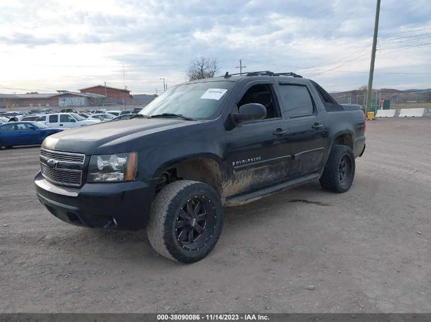 2007 Chevrolet Avalanche Ltz VIN: 3GNFK12397G129076 Lot: 38090086