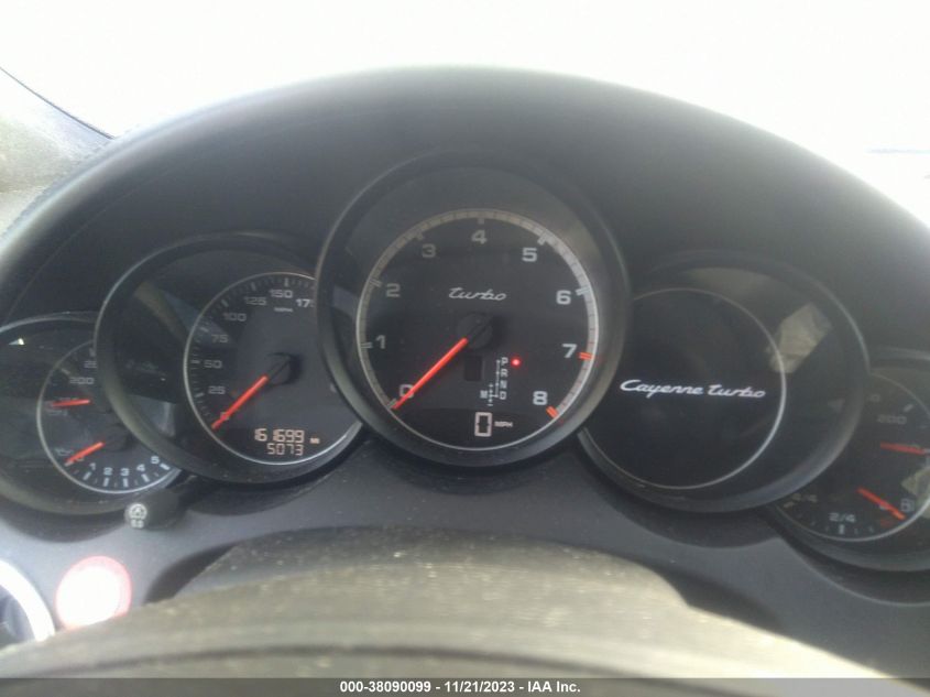 2011 Porsche Cayenne Turbo VIN: WP1AC2A24BLA87313 Lot: 38090099