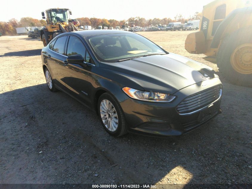 2015 Ford Fusion Hybrid S VIN: KMHEC4A42CA034473 Lot: 38090193