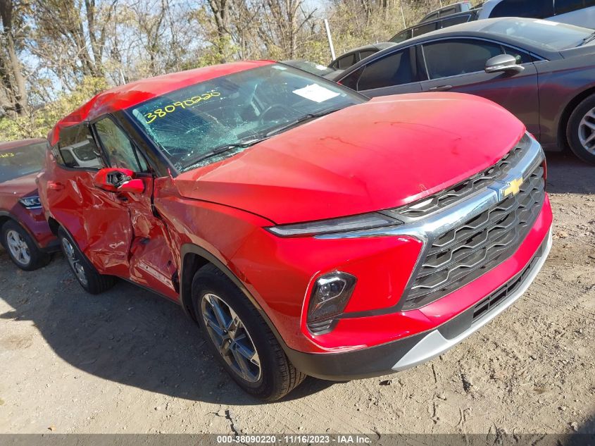 2023 Chevrolet Blazer Fwd 2Lt VIN: 3GNKBCR41PS195126 Lot: 38090220